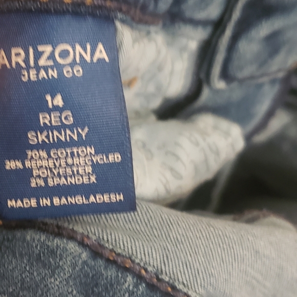 3/20$*bundle of 2x Arizona jeans girls size 14 - Picture 3 of 7
